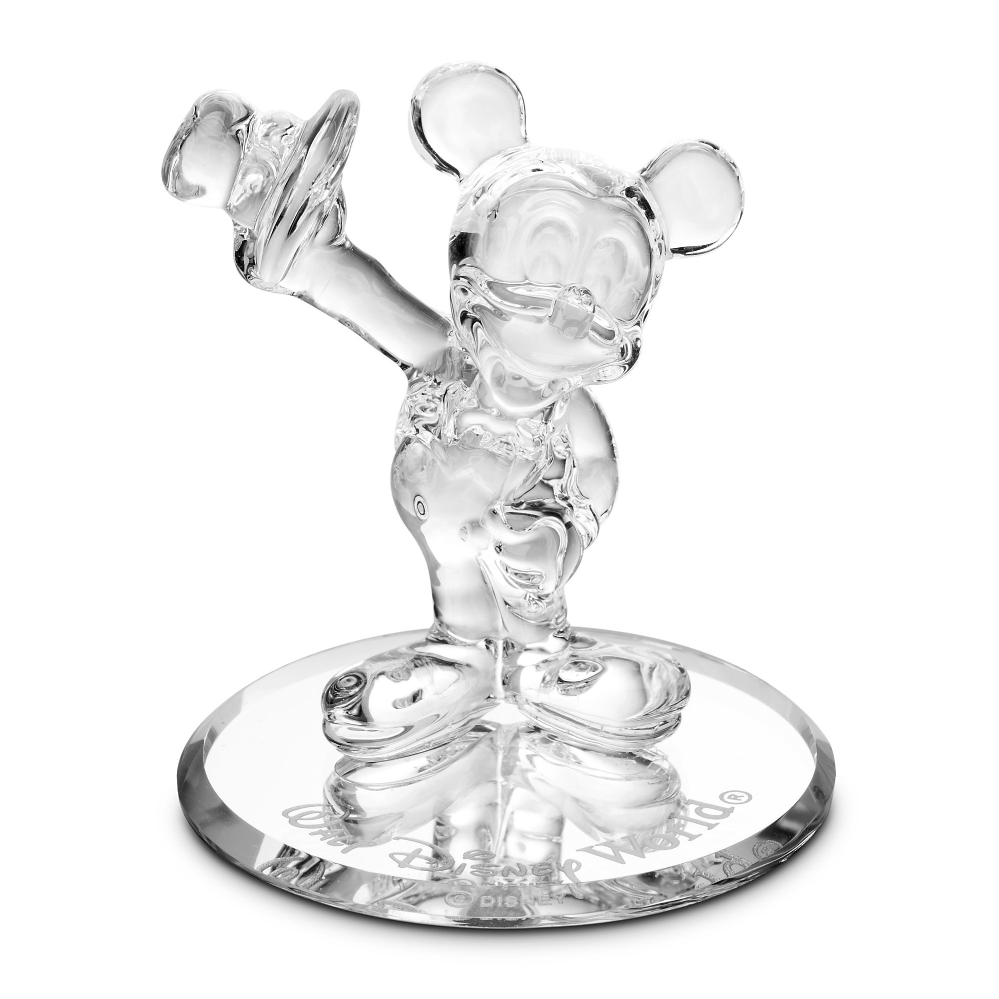 Mickey Mouse Glass Figurine by Arribas - Walt Disney World