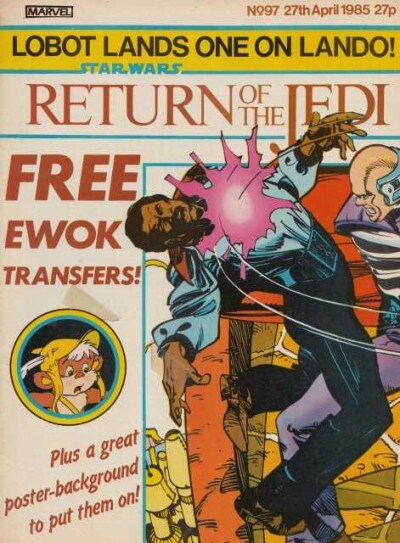 Return of the Jedi Weekly featuring action transfers