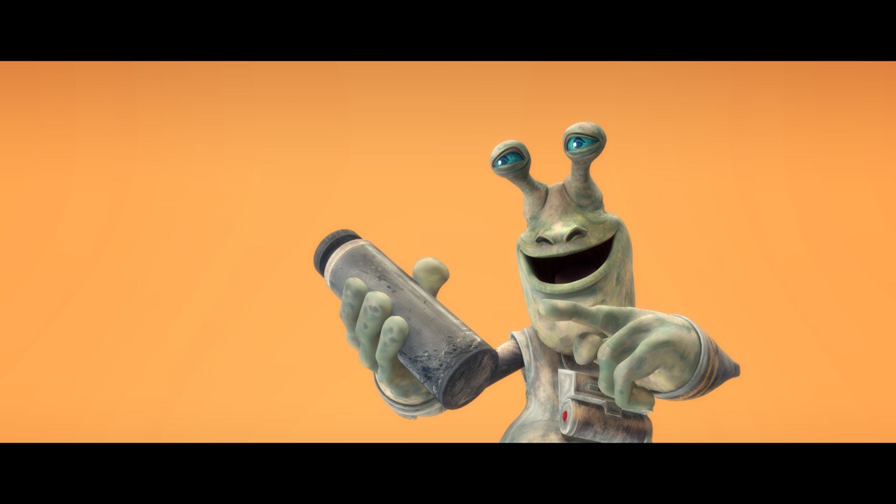 Instead of salvation, Gascon finds his discarded canteen, proving that D-Squad has indeed been go...