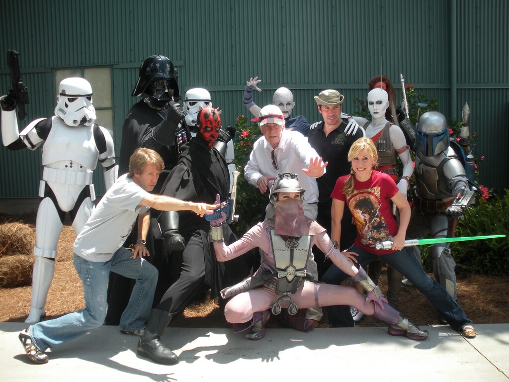 Being a part of Disney's Star Wars Weekends for the past several years has truly been an honor! I've had a blast getting to co-host the event with my dear friend, James Arnold Taylor!