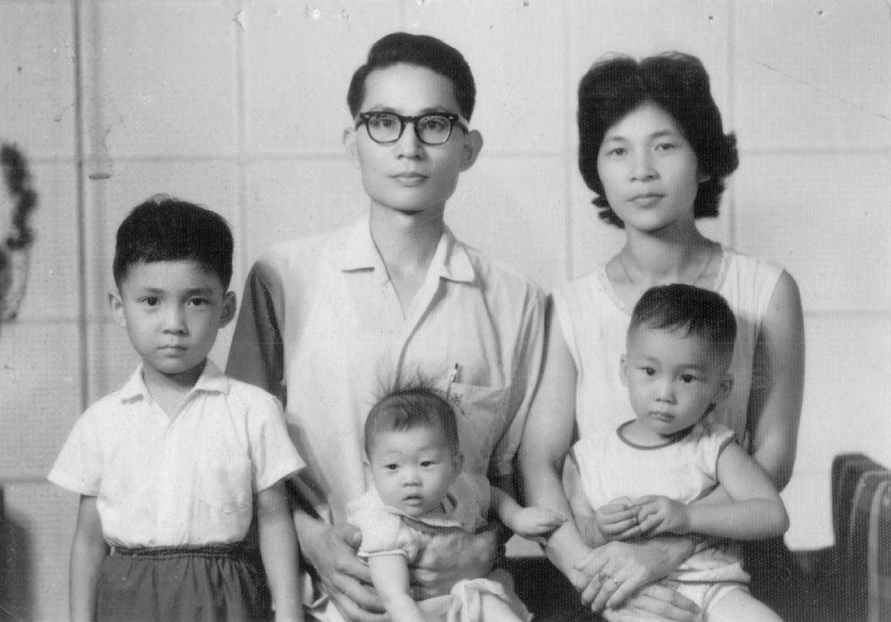 The Chiang family in 1965