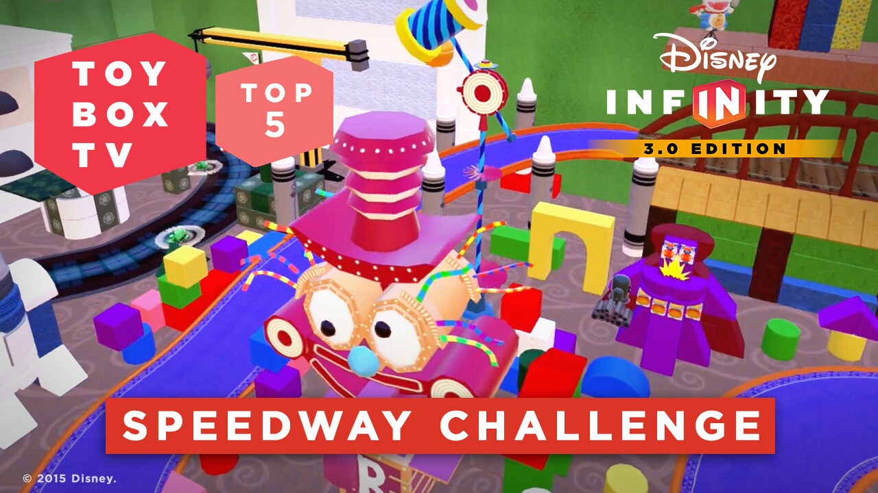 Speedway Challenge - Top 5 Toy Boxes - Disney Infinity Toy Box TV