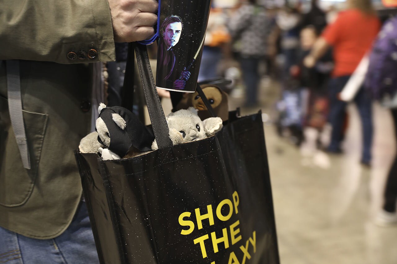 A Shop the Galaxy bag at Celebrations Chicago 2019