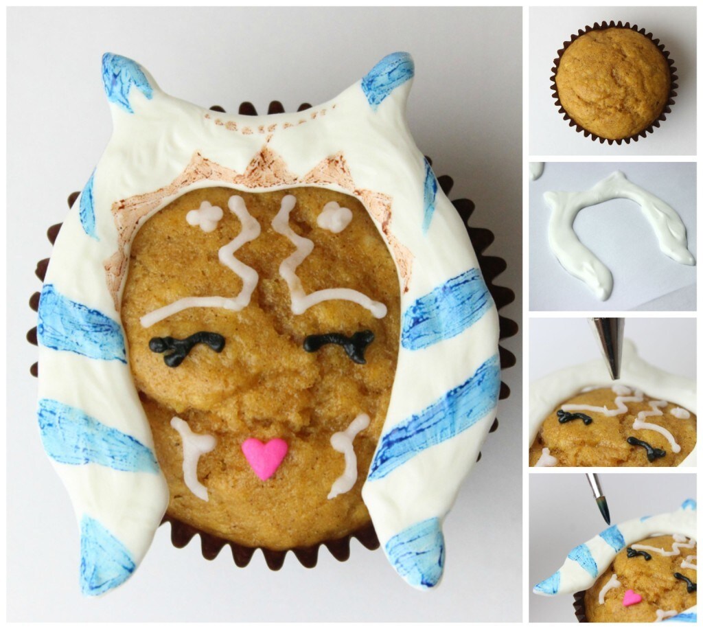 Ahsoka pumpkin muffins