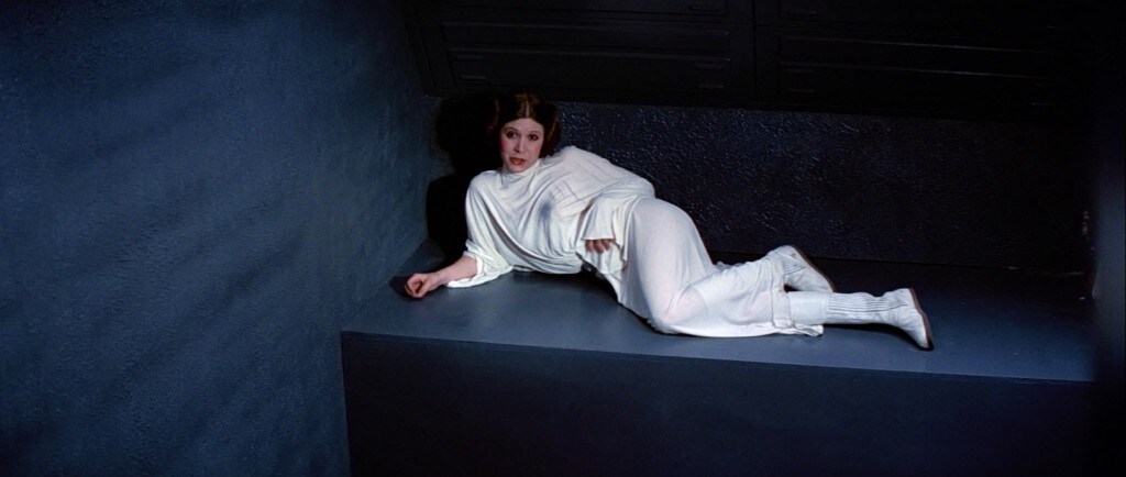 A New Hope - Leia in a cell on the Death Star