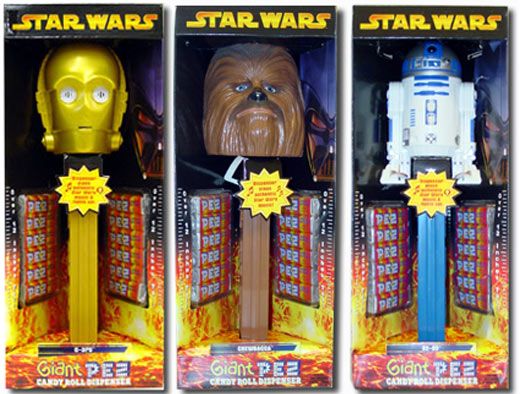 Pez star shop wars dispensers