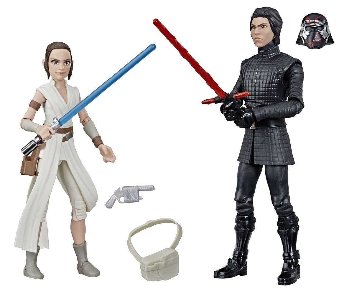 Star Wars Galaxy of Adventures Rey and Kylo