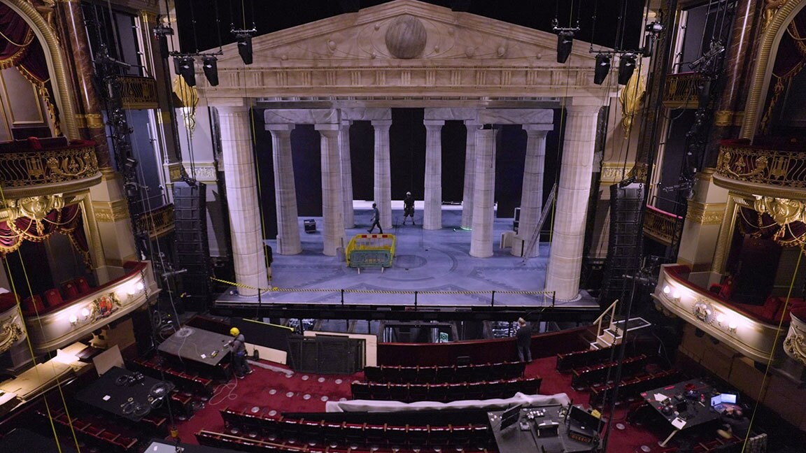 Disney’s Hercules - Building the Set