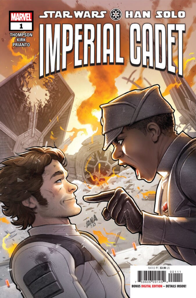 The cover for Marvels Han Solo: Imperial Cadet #1.