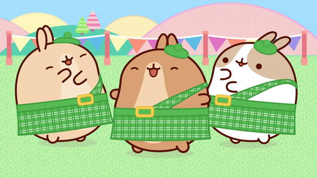 The Highland Games | Molang | Disney Junior