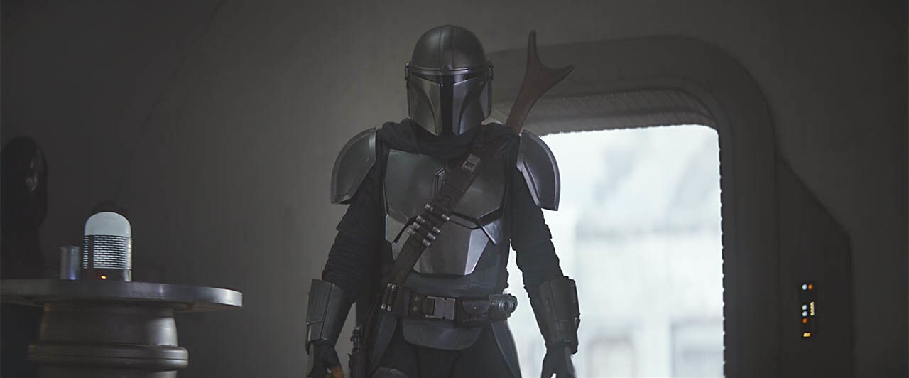 A scene from The Mandalorian CH 3