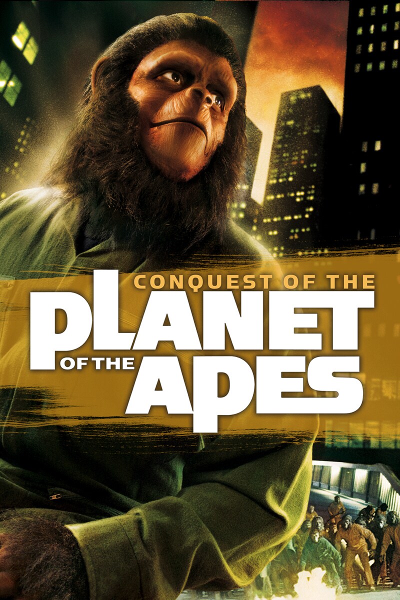 Conquest of the Planet of the Apes movie poster