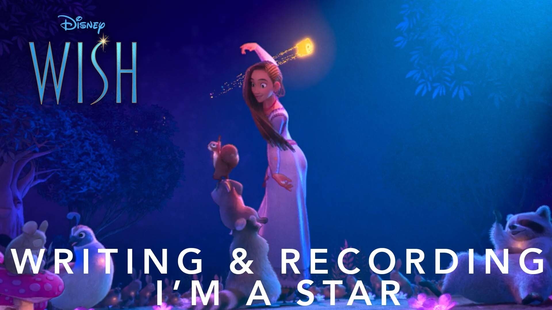 Disney's Wish | Writing & Recording "I'm A Star"