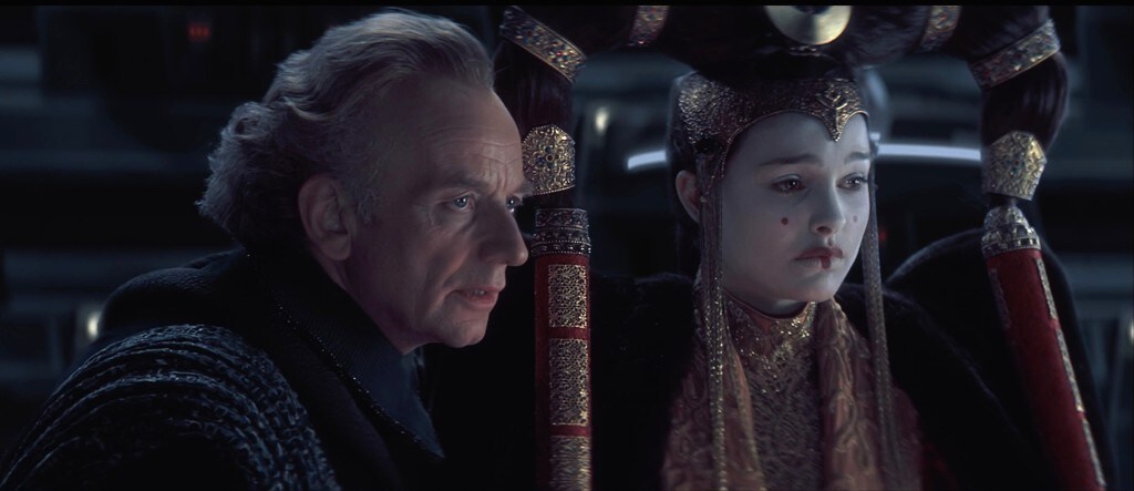 Amidala and Palpatine