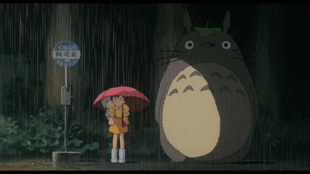 At The Bus Stop - My Neighbor Totoro