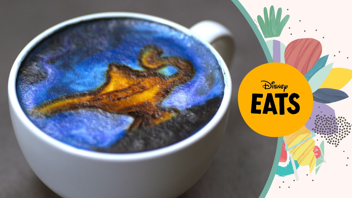 Aladdin Latte Art | Disney Eats