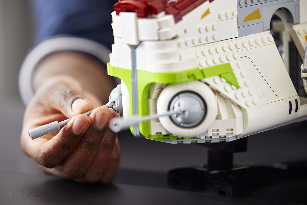 LEGO Star Wars Republic Gunship cannons