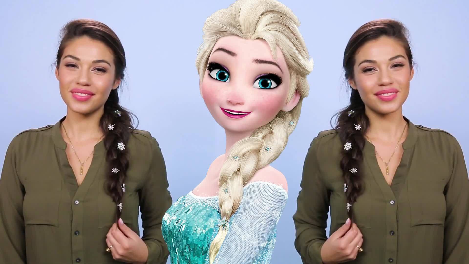 The Frozen-Inspired French Braid You Need To Try | Disney Style