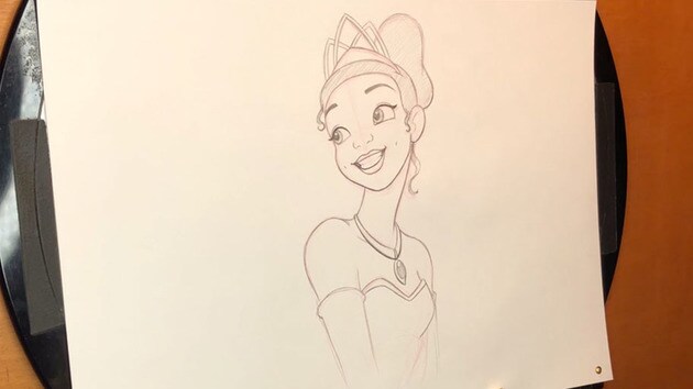 How to Draw Tiana from The Princess and the Frog