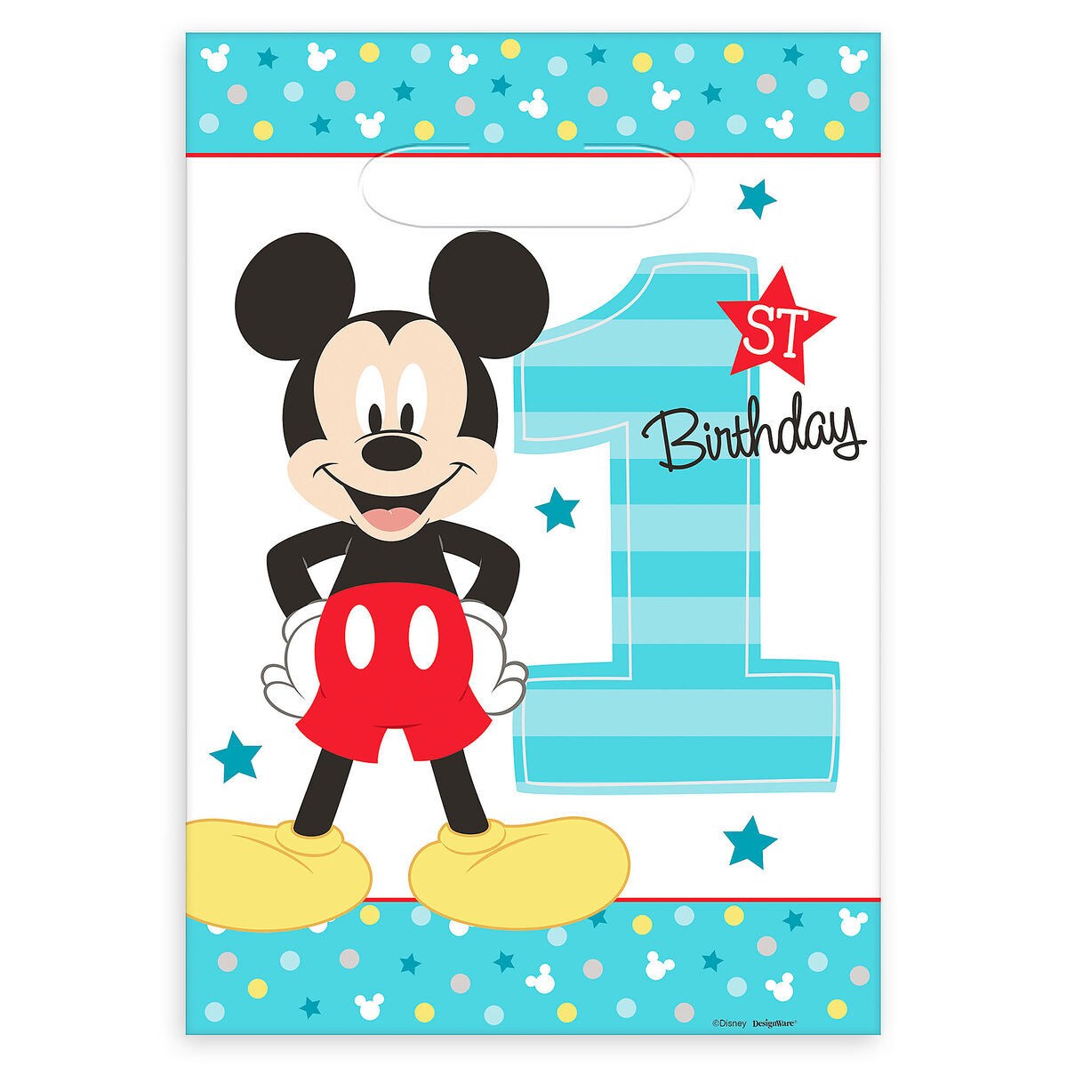 Mickey Mouse 1st Birthday Favor Bags Shopdisney