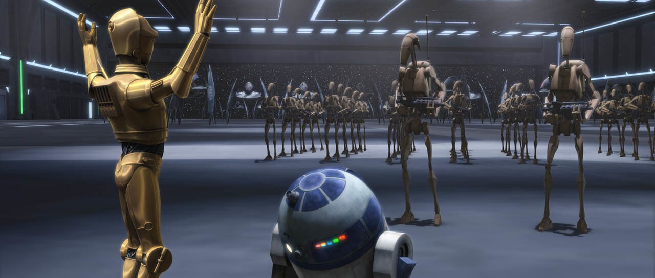 A scene from "Nomad Droids."