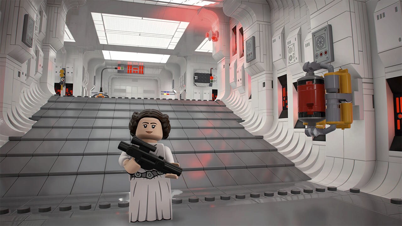 LEGO Star Wars: The Skywalker Saga gameplay of Leia