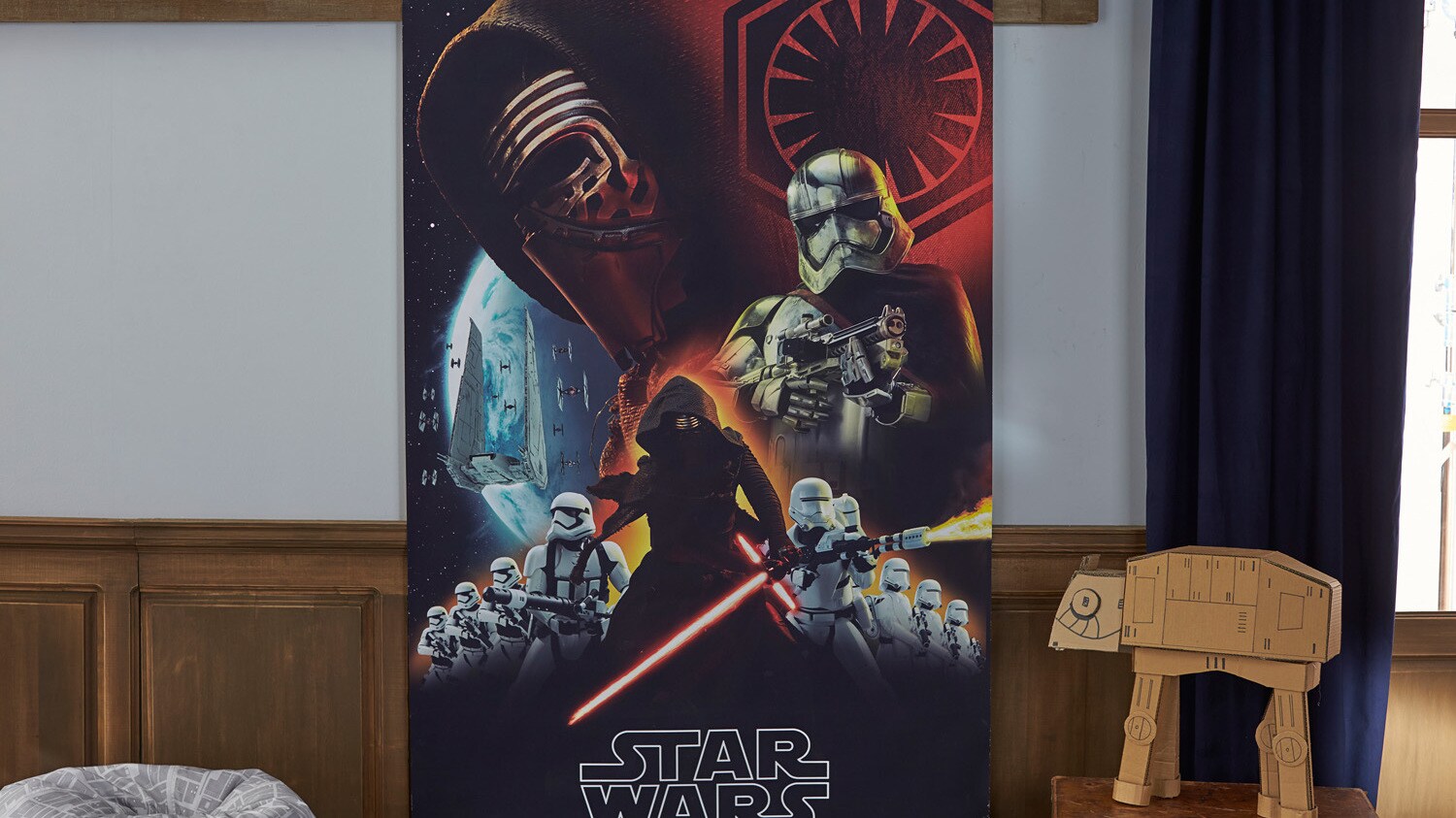 Pottery Barn Star Wars mural