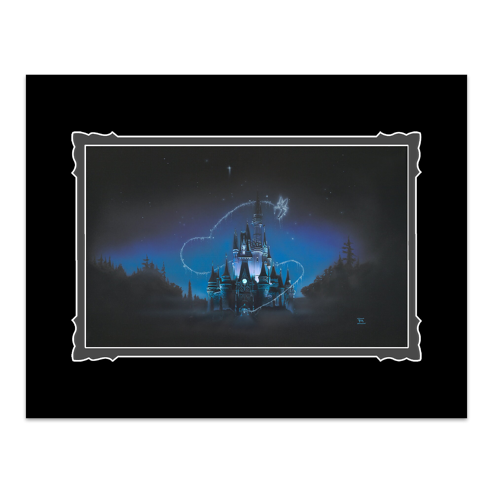 Cinderella Castle ''40 Magical Years'' Deluxe Print by Noah
