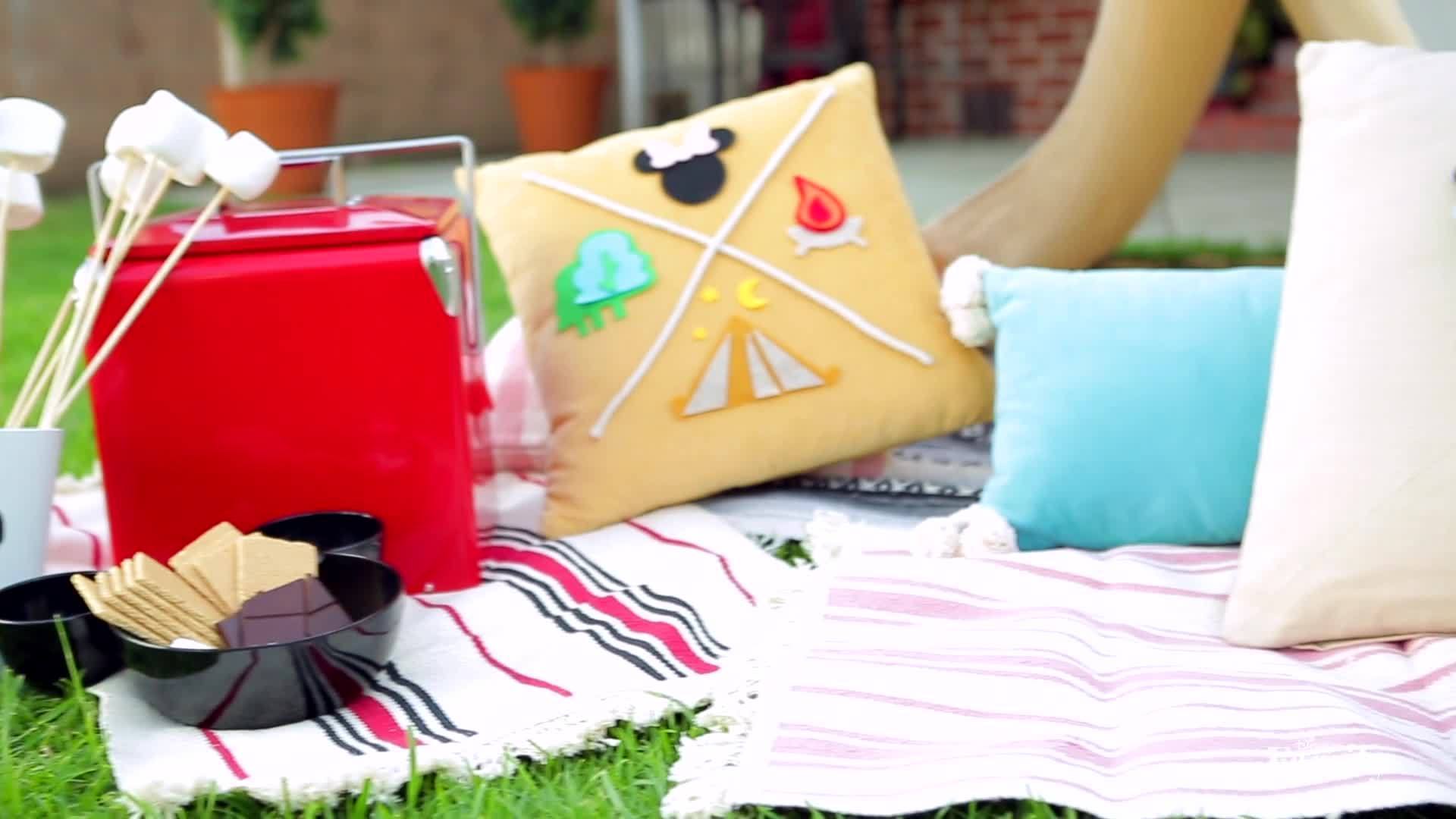 Mickey and Minnie Backyard Camping | #DisneyWeekend | Disney Family