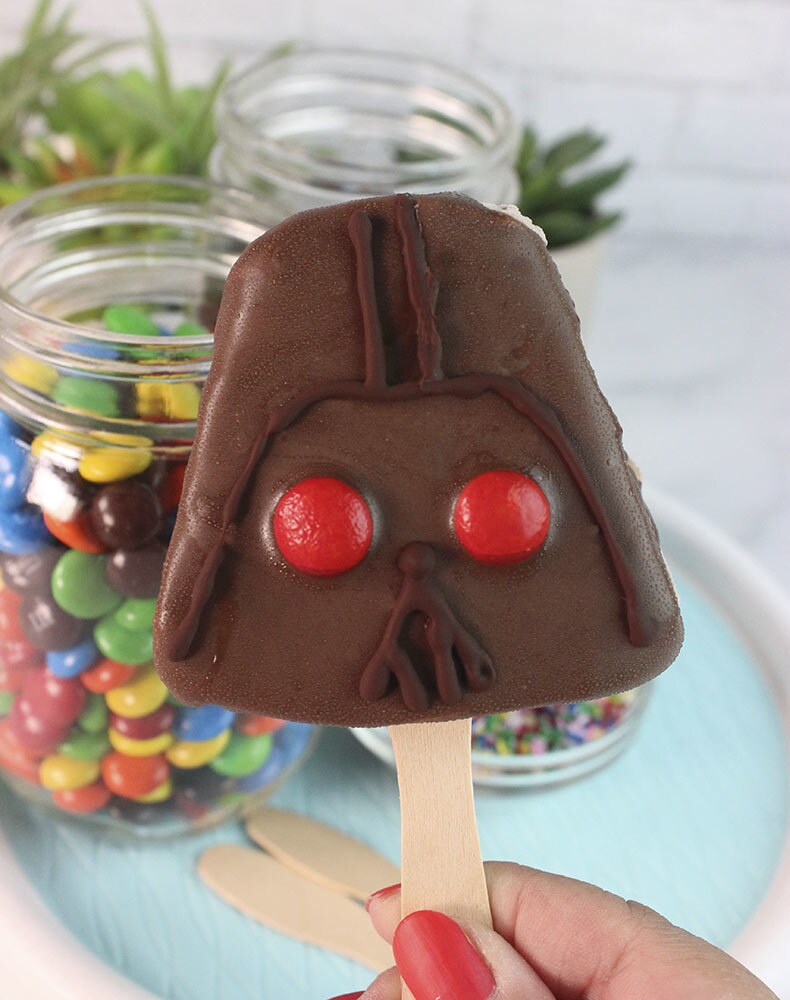 Darth Vader Ice Cream Pop