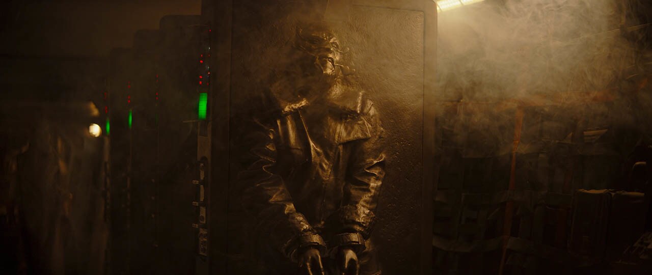 Carbonite shown in the first trailer for The Mandalorian.