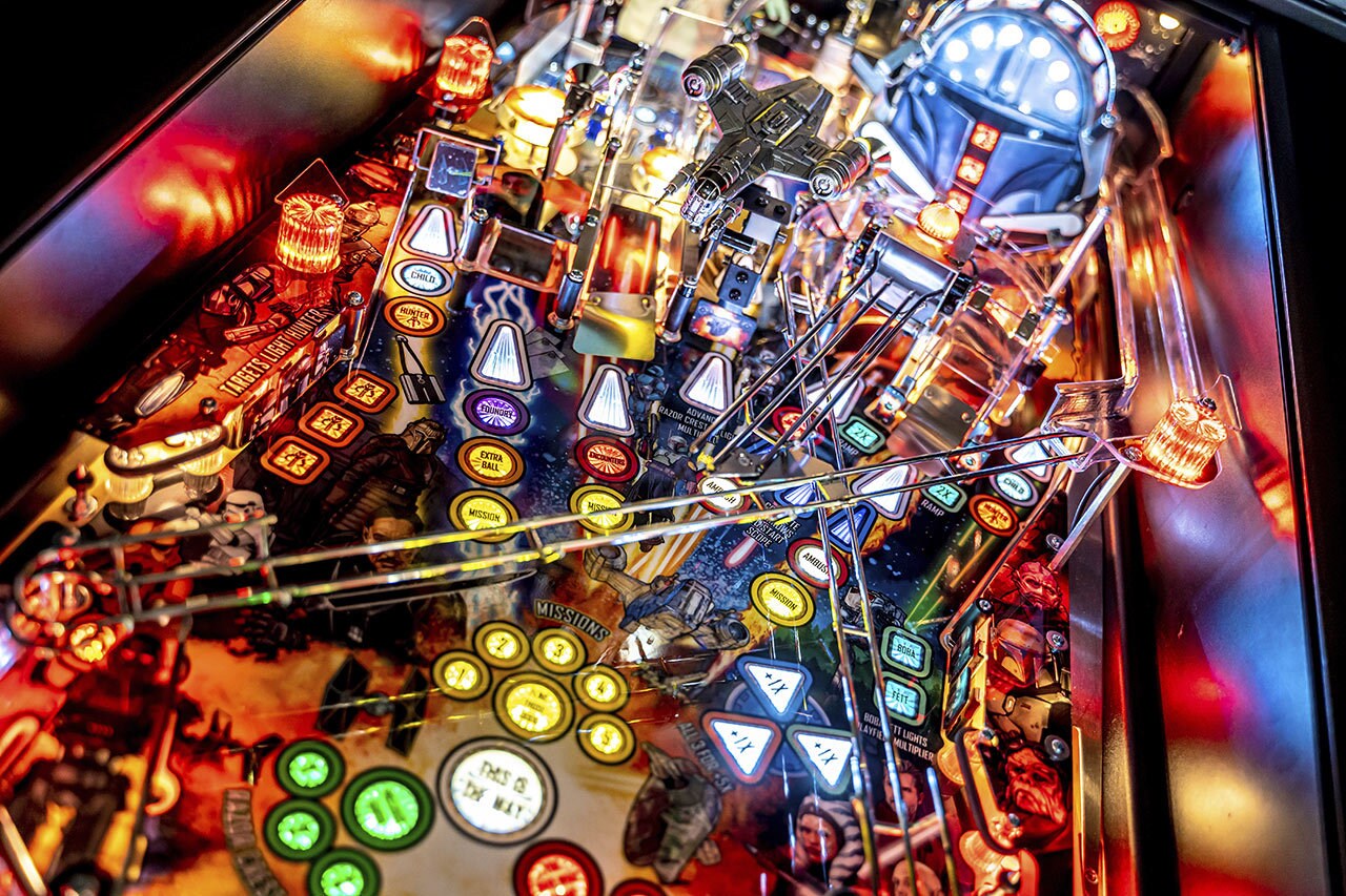 The Mandalorian pinball machine