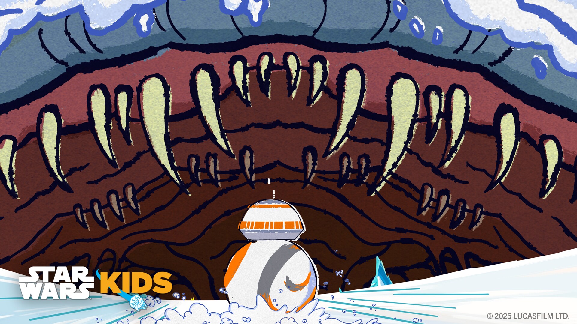 R2-D2 and BB-8’s Super Snowy Shenanigans | Droid Diaries | Episode 7