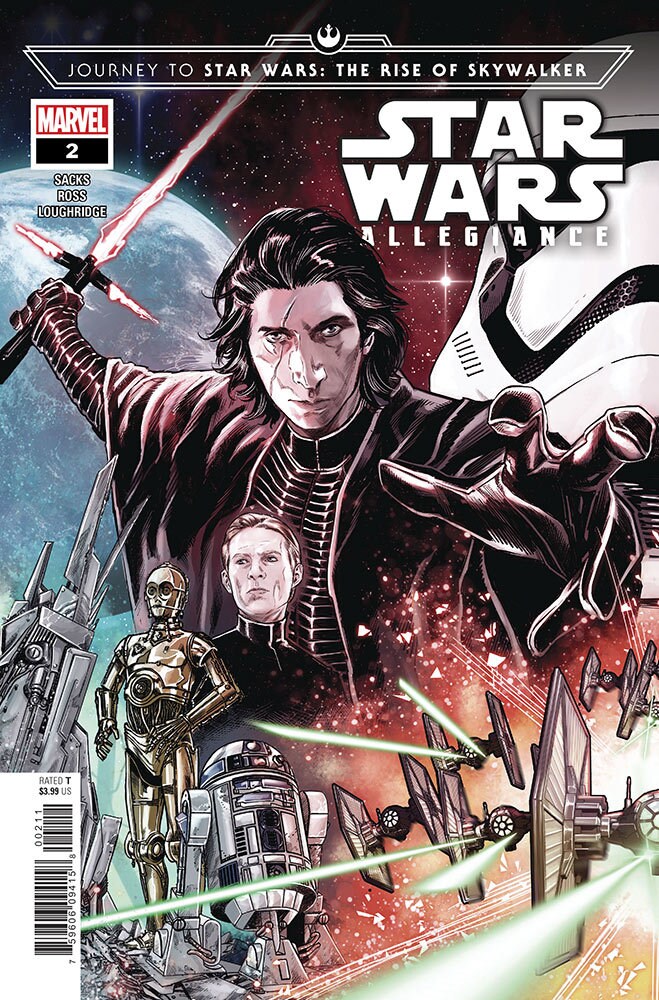 The cover of Journey to Star Wars: The Rise of Skywalker - Allegiance #2.