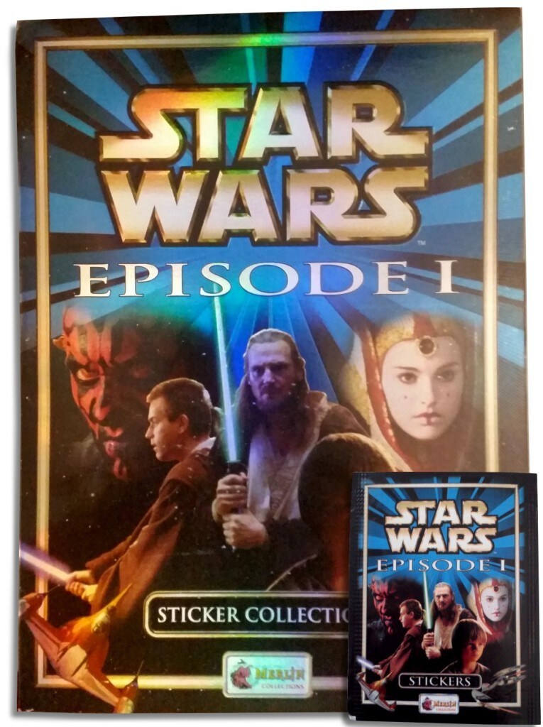 Star Wars: The Phantom Menace sticker book - cover