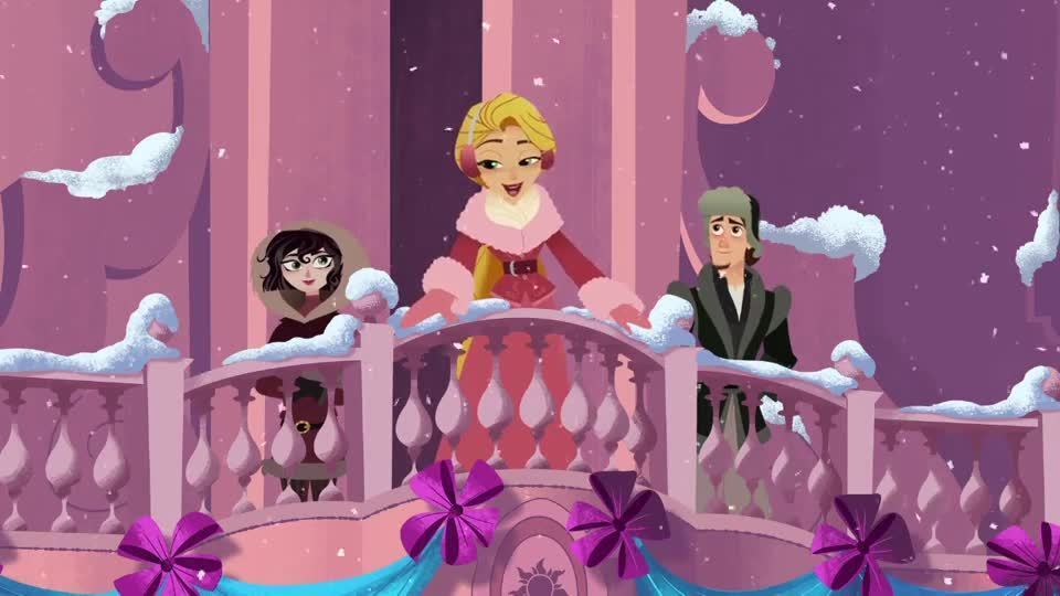 Tangled The Series: Queen For A Day - Snow Day | Coming Soon On Disney DVD