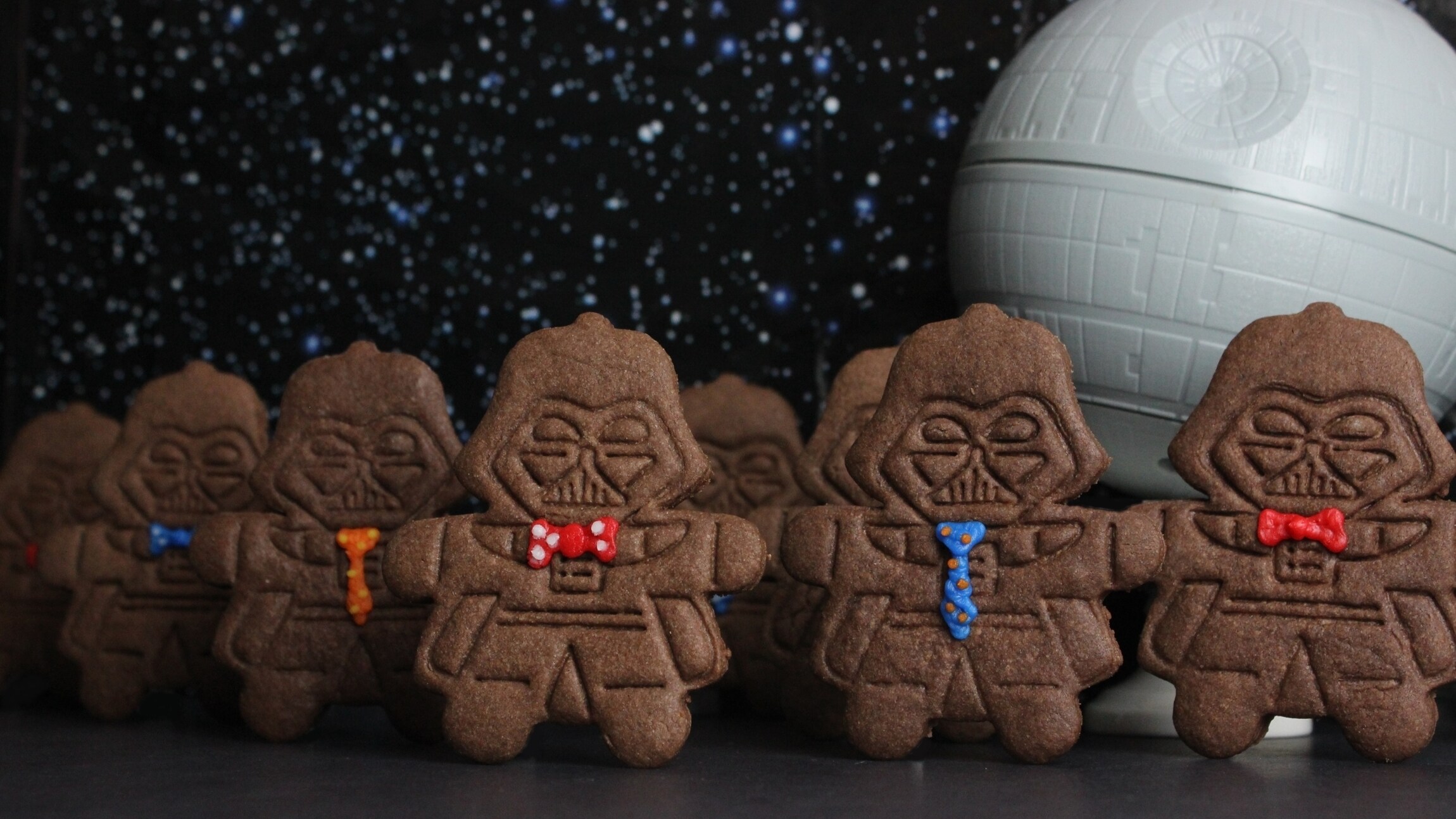 Darth Vader Dad Cookies