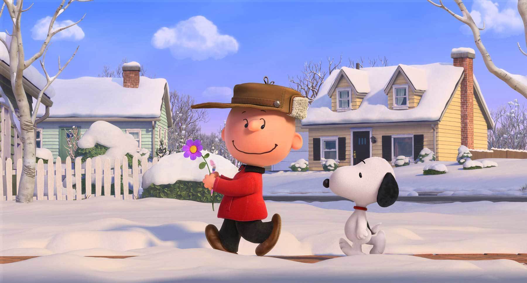 Official The Peanuts Character Charlie Brown And Snoopy Walking