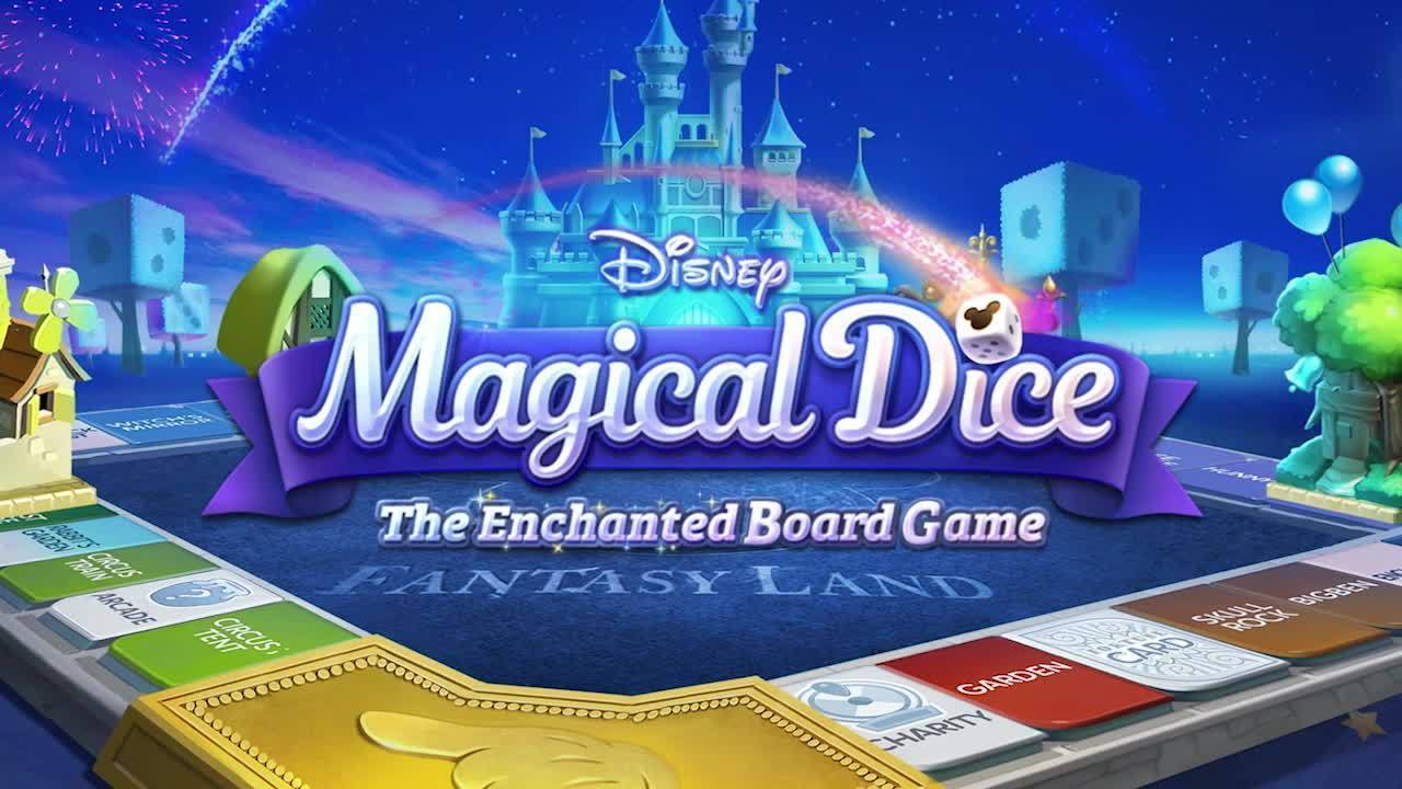Disney Magical Dice The Enchanted Board Game Disney Video