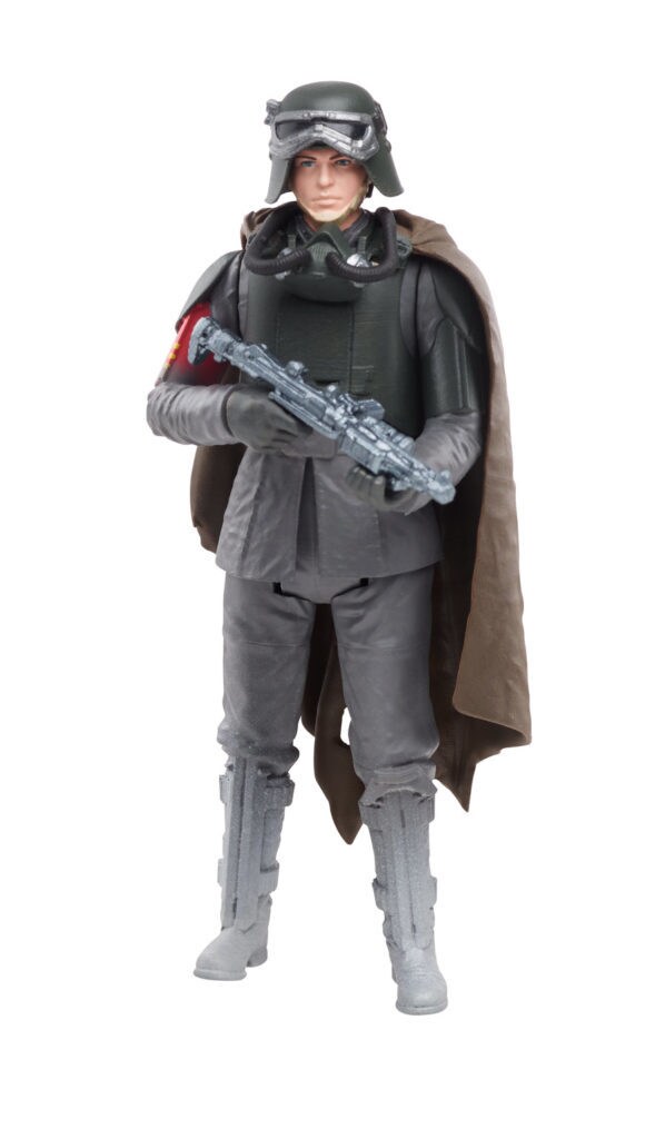 A Han Solo mud trooper Hasbro Black Series action figure from Solo: A Star Wars Story.
