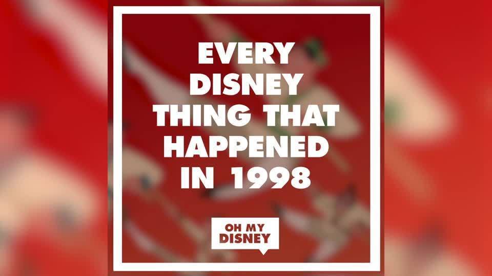 Every Disney Thing That Happened in 1998 | Oh My Disney