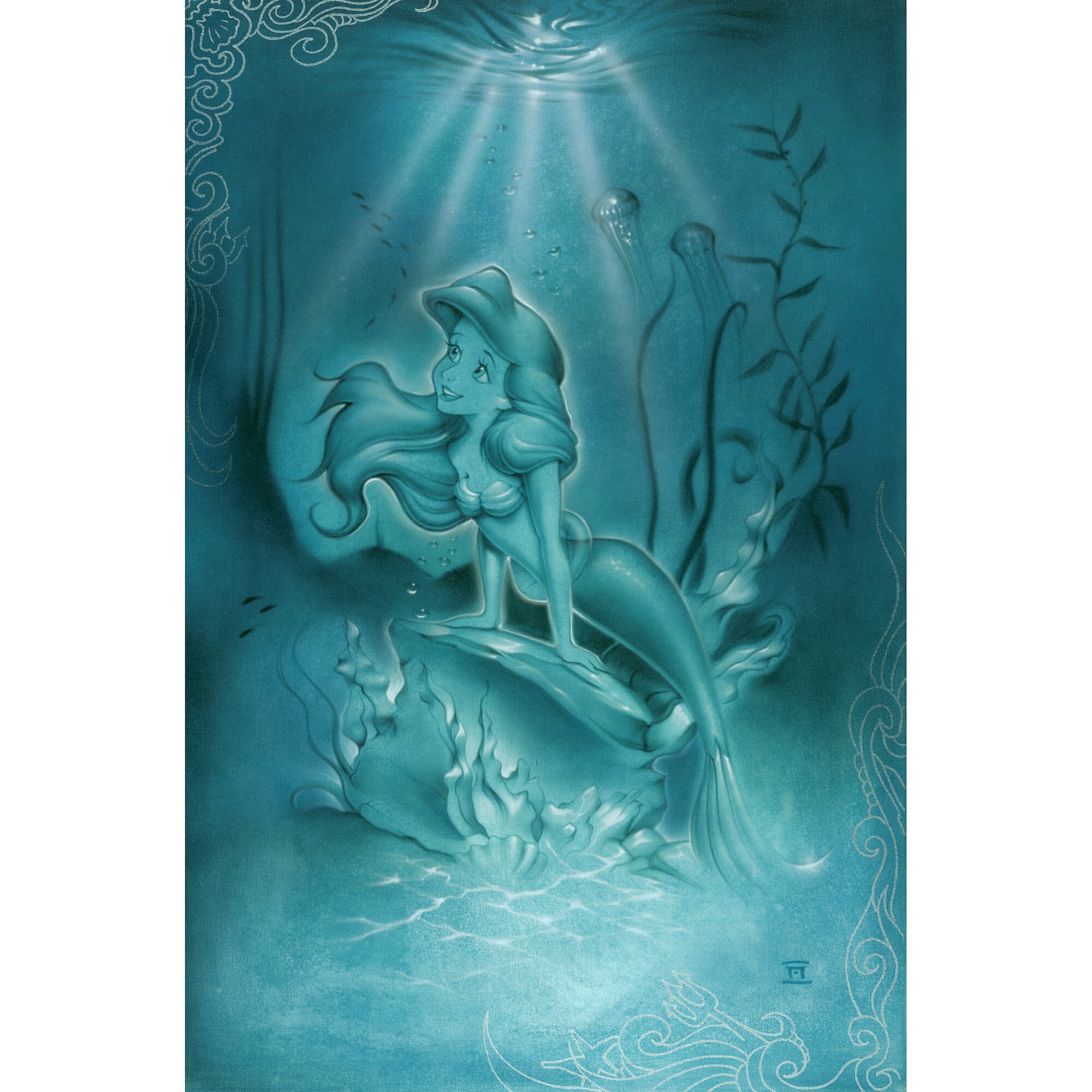 Ariel ''Little Mermaid'' Giclée by Noah