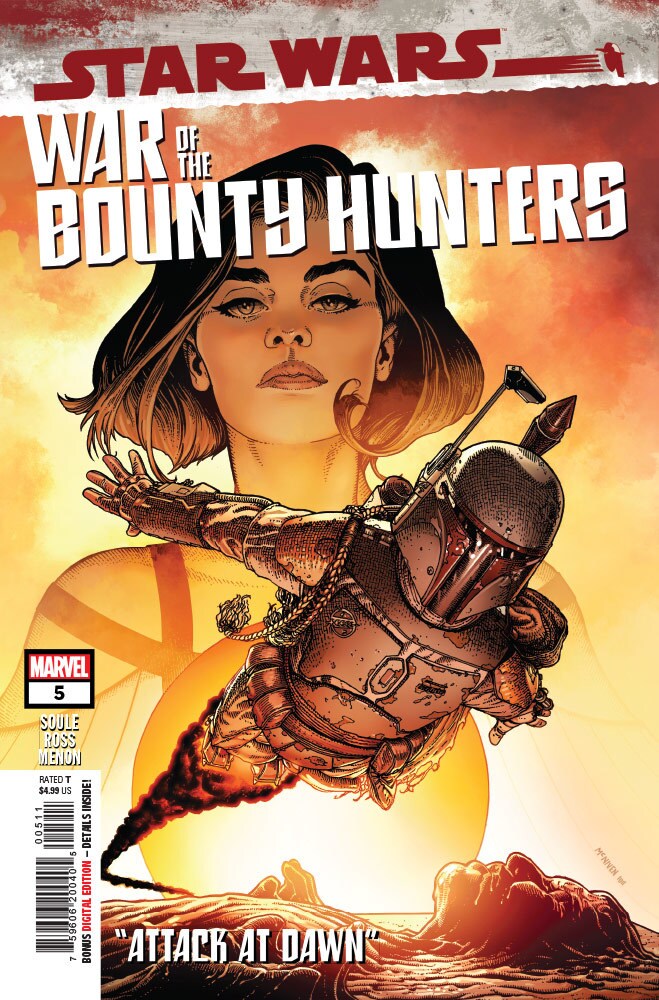 War of the Bounty Hunters #5 cover art.