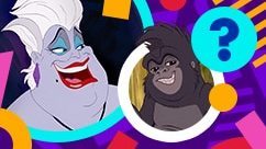 Ursula and Terk from Tarzan smile.