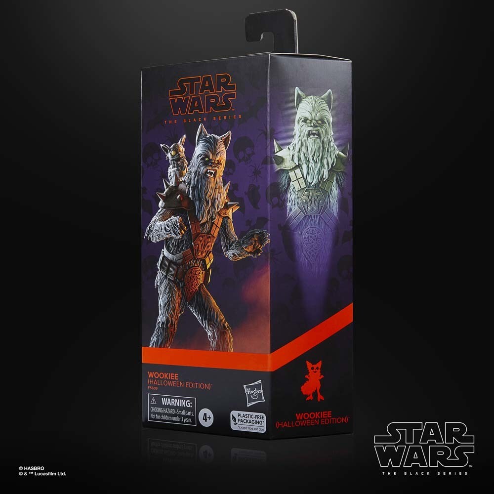 Star Wars: The Black Series Wookiee (Halloween Edition) box.