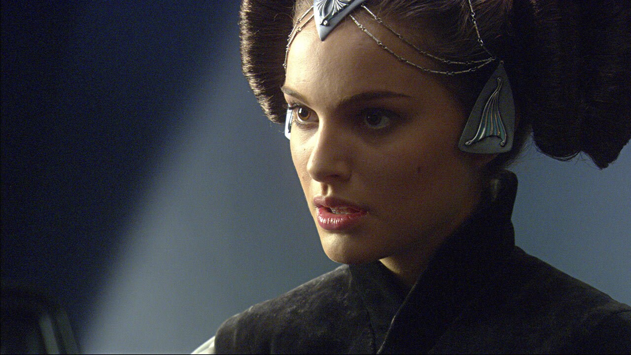 Padmé in Episode II Star Wars: Attack of the Clones