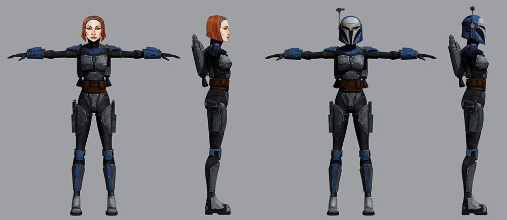 Bo-Katan cosplay reference