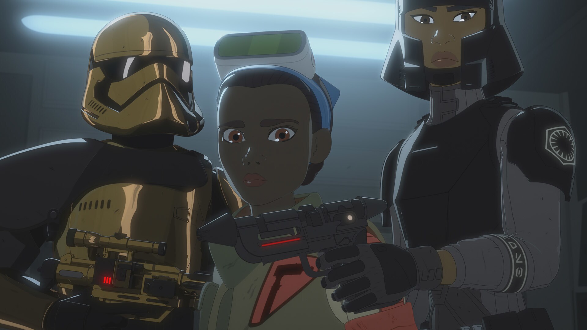 Tam leaves with the First Order in Star Wars Resistance.