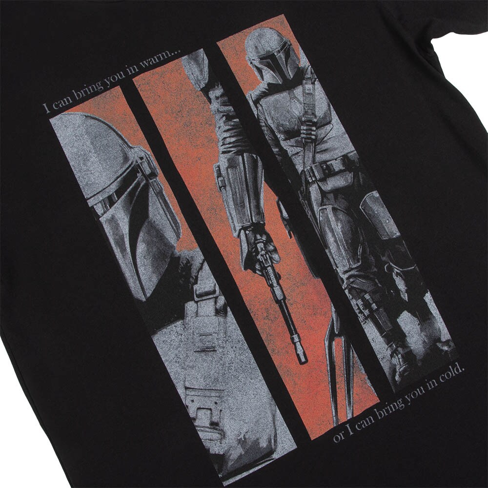 Heroes & Villains tees inspired by The Mandalorian.