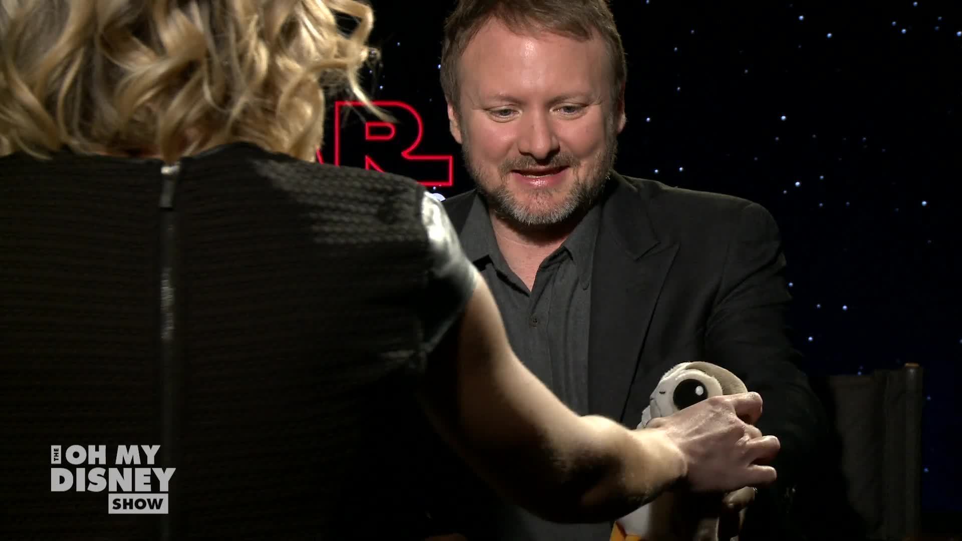 Rian Johnson on Directing Star Wars: The Last Jedi and Being a Super Fan | Oh My Disney Show